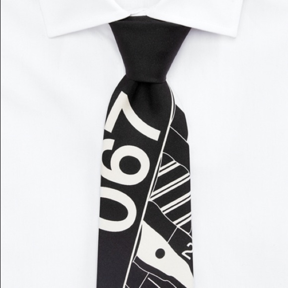 Ralph Lauren Purple Label silk Nautical Tie NWT